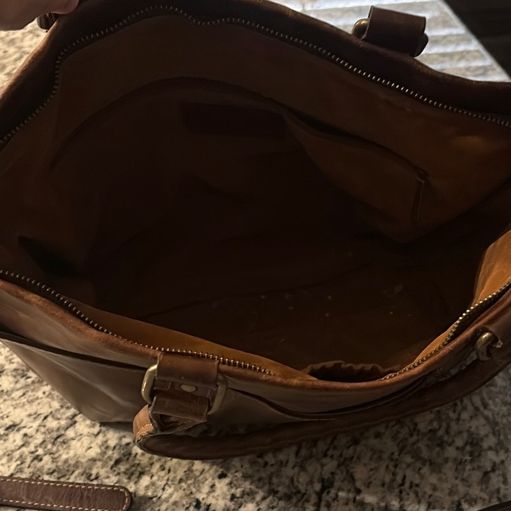 Brown Leather Bag - Picture 3 of 5
